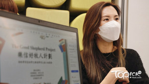 潘紀恩希望將「好牧人計劃」的補習服務理念，擬拓至精神精緒問題中學生。（陳靜儀攝）