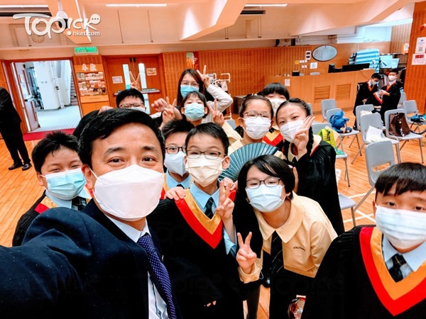 林德育校長希望學生、老師及家長保持同理心，彼此體諒。（學校提供）