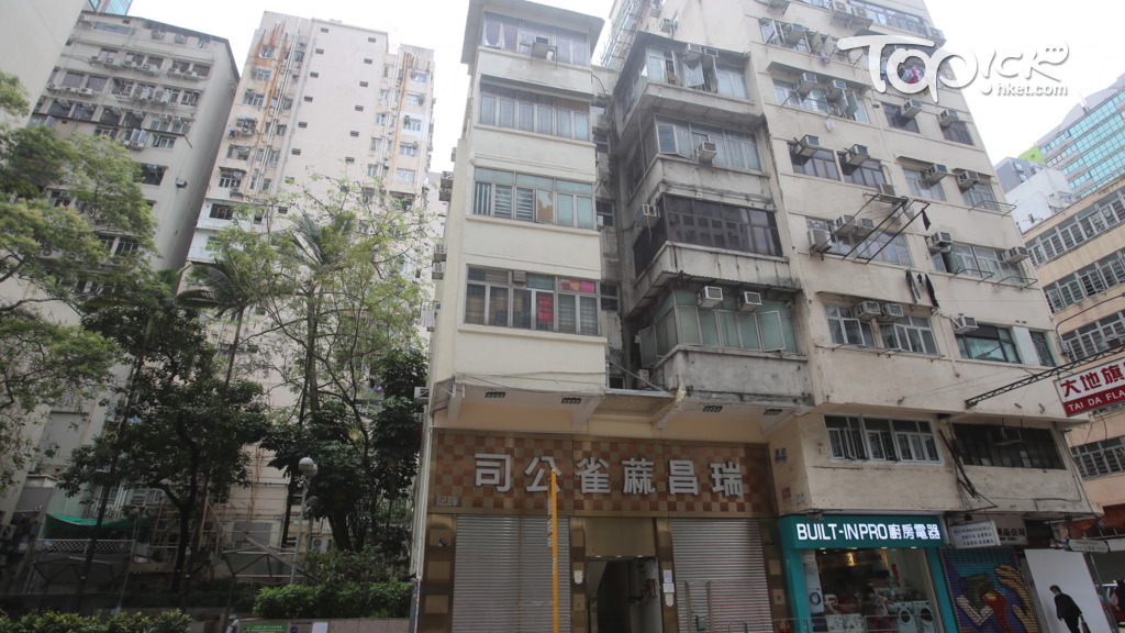 涉案單位外觀。（黃傑偉攝）