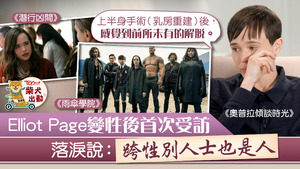 Elliot Page任《奧普拉傾談時光》嘉賓。