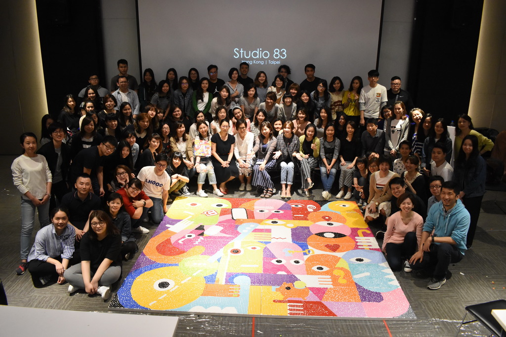 在疫情下，Charles將香港和台北兩間店舖的學員來一次線上活動，讓兩地的學員見到大家從而作出互動交流，這都是鞏固顧客層的一種方法。（圖片由受訪者提供）