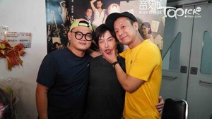 白只、朱栢康、阿卵（楊偉倫）等主演舞台劇《囍雙飛》。