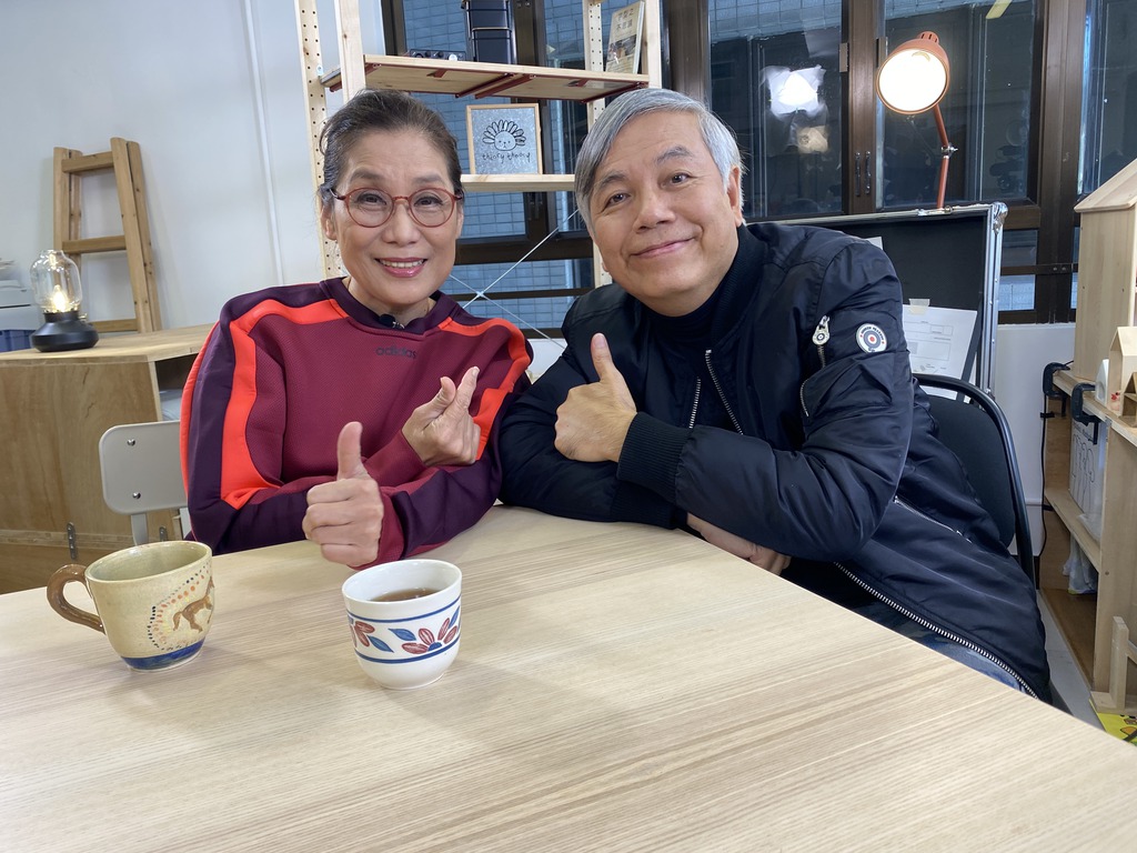 田啟文回想入行經過的辛酸。（大會提供）