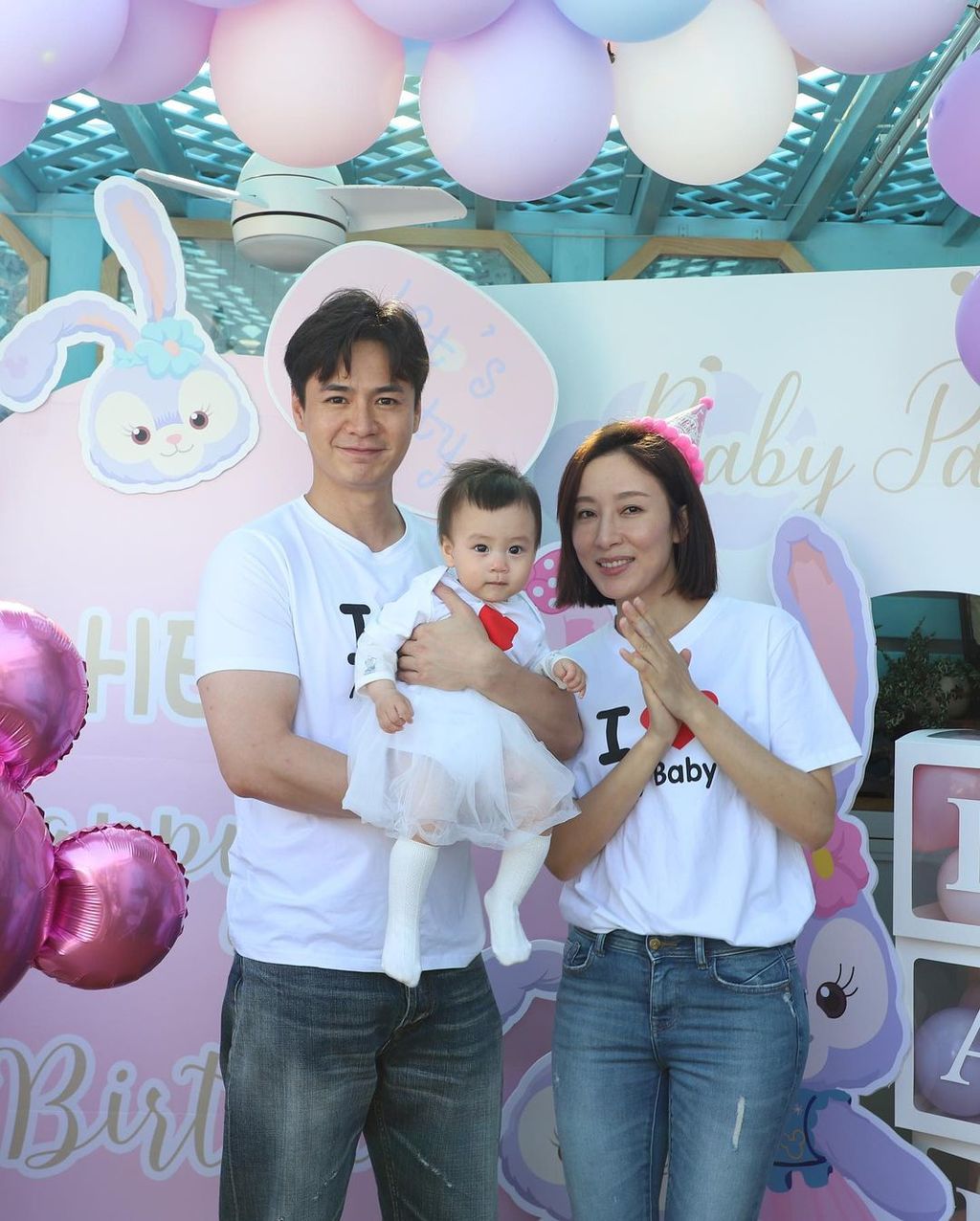羅子溢跟楊茜堯的女兒於四月中剛滿1歲。（取自instagram）