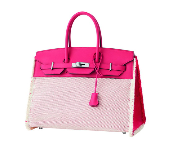 帆布Birkin手袋。($77,200/圖片由品牌提供)