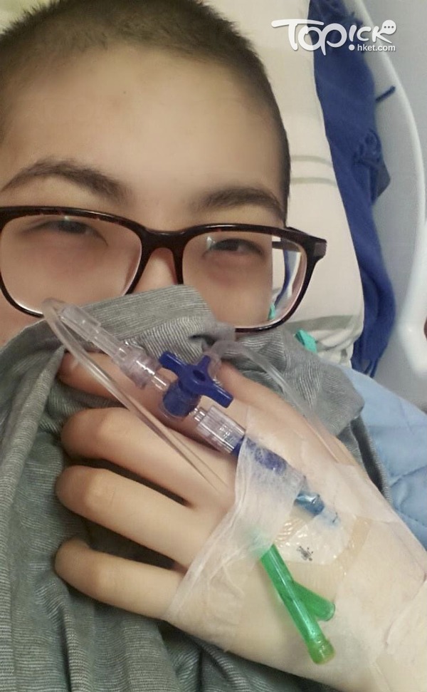 Stella笑言，自己常在病房痛得大叫，但醫護也很體諒，關懷備至。（相片由受訪者提供）