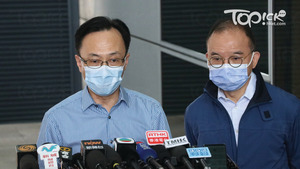 曾國衞（右）及聶德權為下任政務司司長熱門人選。（經濟日報資料圖片）