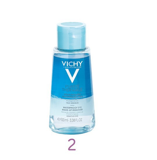 VICHY Laboratoires PURETÉ THERMALE WATERPROOF EYE MAKE-UP REMOVER。