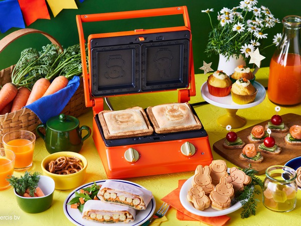 BRUNO x Miffy Double Grill Sand Maker 雙片厚燒三文治機 $1,098(圖片由Bruno提供)