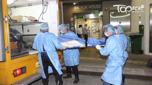疑子猝死母不能自理同喪命，社署正聯絡死者家人提供協助。（曾秋文攝）