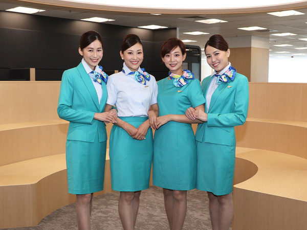 大灣區航空公布制服樣式。(大灣區航空圖片)