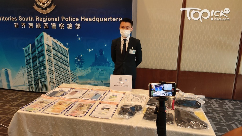 涉以低息貸款串謀詐騙約35萬元拘捕一人 。（曾秋文攝）