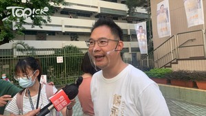 九龍城區議會主席楊永杰。（陳葆琳攝）