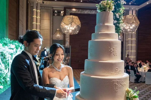 婚宴上名人雲集。(IG圖片)