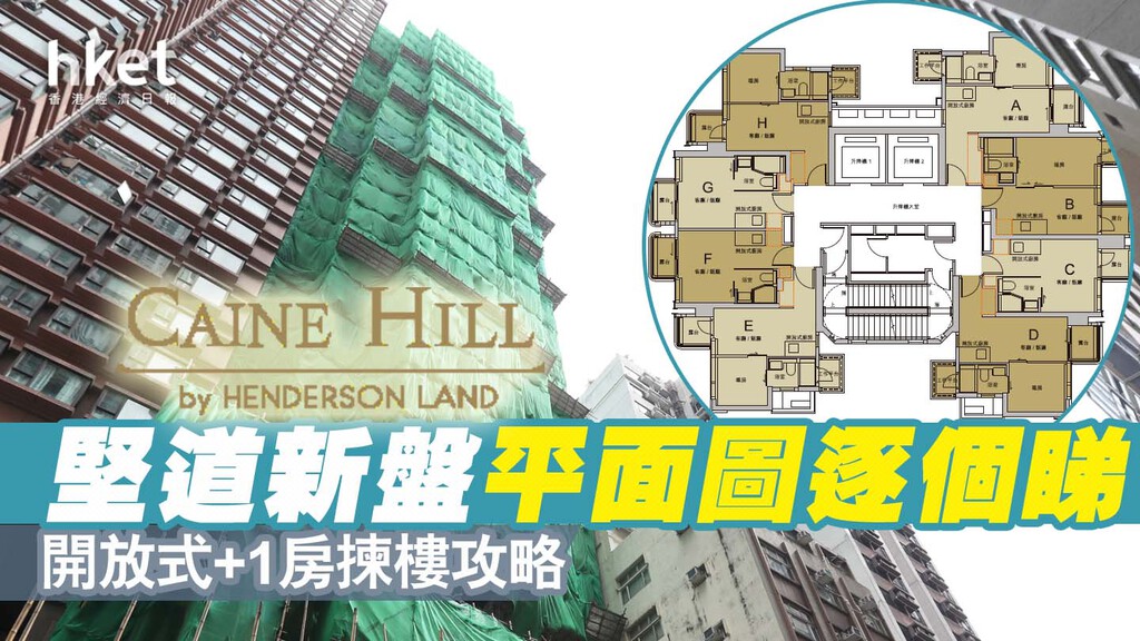揀樓攻略｜CAINE HILL平面圖分析