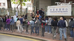 1月10日18處所納強檢公告，包括跑馬地馬場會員廂房及馬匹亮相圈。林宇翔攝