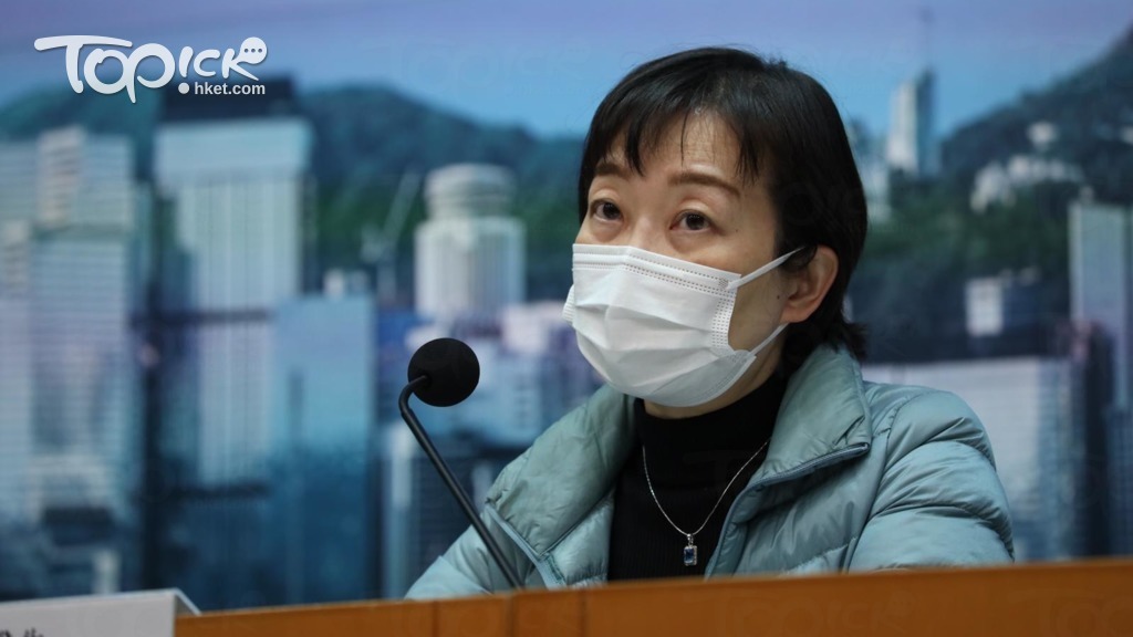 衞生署衞生防護中心傳染病處主任張竹君醫生。(陳靜儀攝)