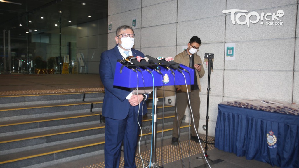 警方偵破市值1.6億元毒品案。（黃傑偉攝）