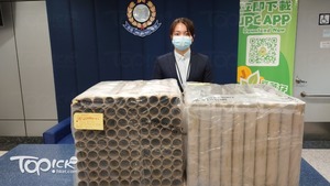 年初二晚有人於九龍塘火非法放煙花，警拘一男另有3人在逃。（資料圖片）