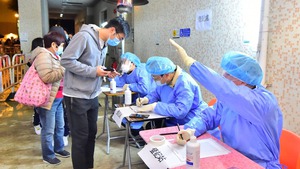 沙田禾輋邨共發現22宗初步陽性檢測個案。（新聞處提供）