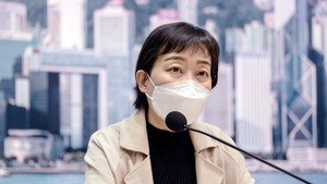 衞生署衞生防護中心傳染病處主任張竹君。