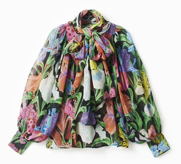 花卉圖案恤衫$449。(圖片品牌提供)
