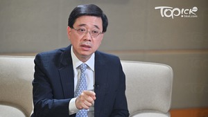 消息指，李家超周五上午在會展公布政綱。（資料圖片）