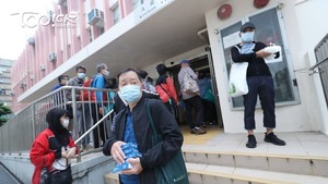 荃灣綠楊新邨、觀塘安達邨污水呈陽性，當局派23萬快測包。（資料圖片）