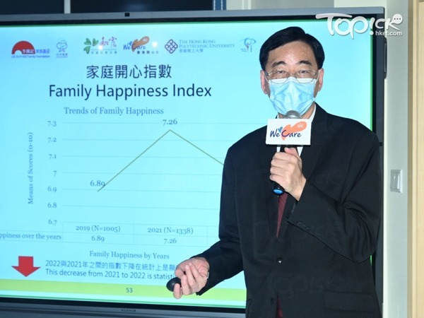 香港開心D顧問家庭議會前主席石丹理教授。(曾耀輝攝)