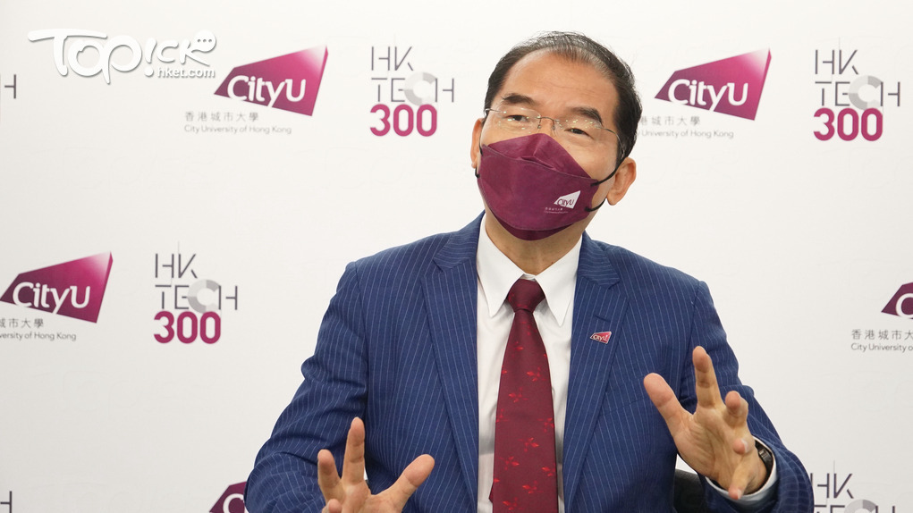 城大副校長（研究及科技）、HK Tech 300執行委員會主席楊夢甦。（林宇翔攝）