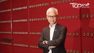 香港故宮館長吳志華認為，香港故宮與台北故宮有合作空間。（林宇翔攝）