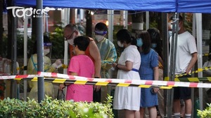 政府指已經接種新冠疫苗的人士，亦必須接受強制檢測。（林宇翔攝）