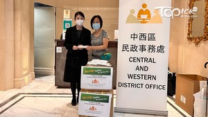 西半山雍景臺、海怡半島等污水呈陽性，當局派逾43萬快測包。（政府新聞處）