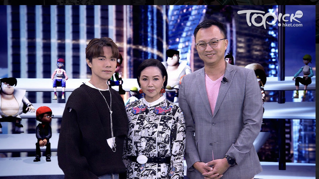 英皇娛樂集團行政總裁許佩斯（中）表示對今次發 NFT的表現感到鼓舞。
