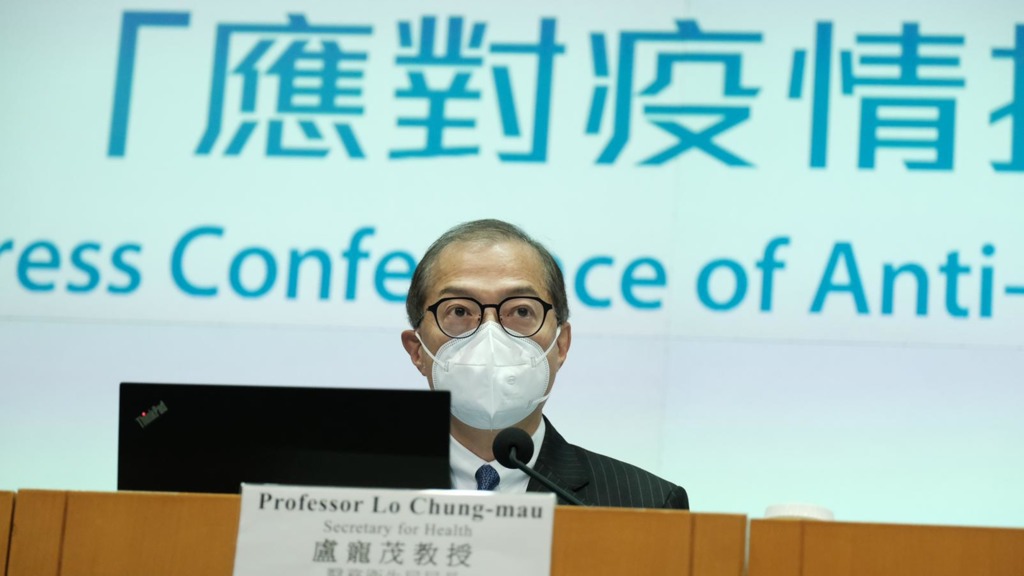 盧寵茂政務助理快測陽性，盧寵茂快測陰性（資料圖片）