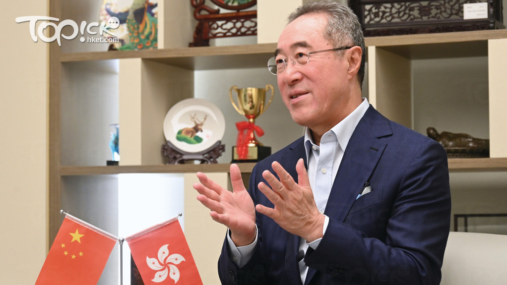 全國政協常委唐英年。（經濟日報資料圖片）