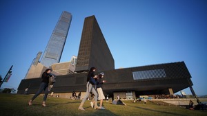 西九文化區的M+博物館，是近年本港推介最新的文化旅遊景點之一。（資料圖片）