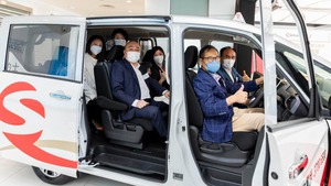 大昌行汽車與星群的士引入新一批無障礙的士。（受訪者提供）