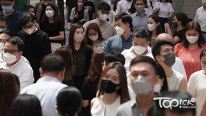 本港疫情持續。（梁偉榮攝）