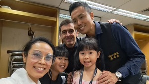 傅家俊感激市民支持，「能夠喺香港球迷面前比賽係我嘅畢生榮耀」。（傅家俊社交平台）