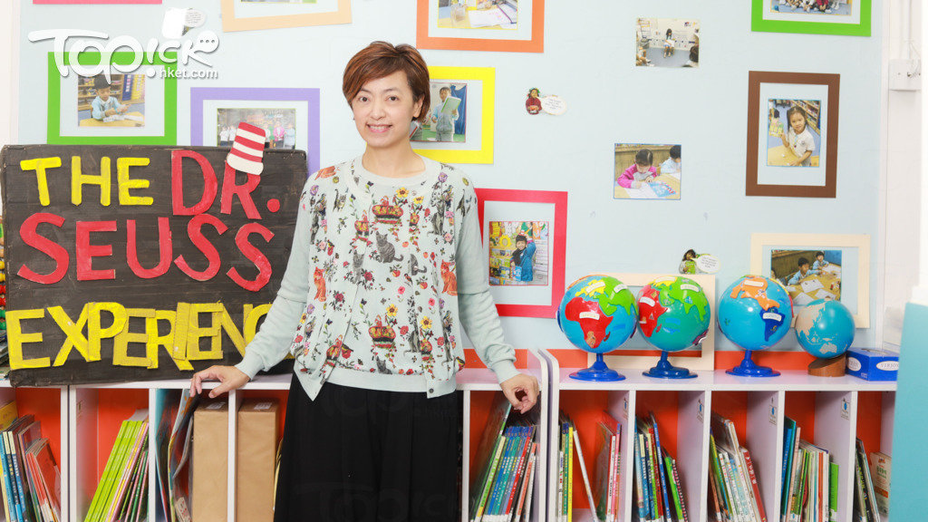 新加坡卓薈國際幼稚園校監秦蓁認為，小朋友透過閱讀可以認識世界，喜歡閱讀的小朋友便會主動尋找知識。(陳慧安攝)