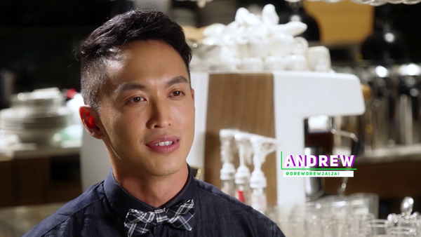 Andrew在初選中心儀Louis。（影片截圖）