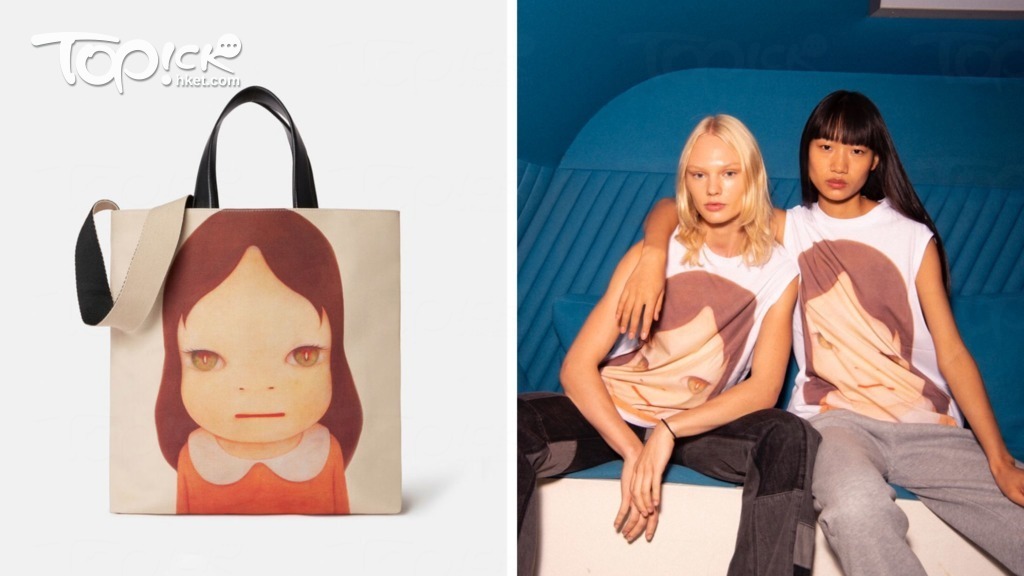 Stella McCartney X 奈良美智系列剛剛上架。（圖片品牌提供）