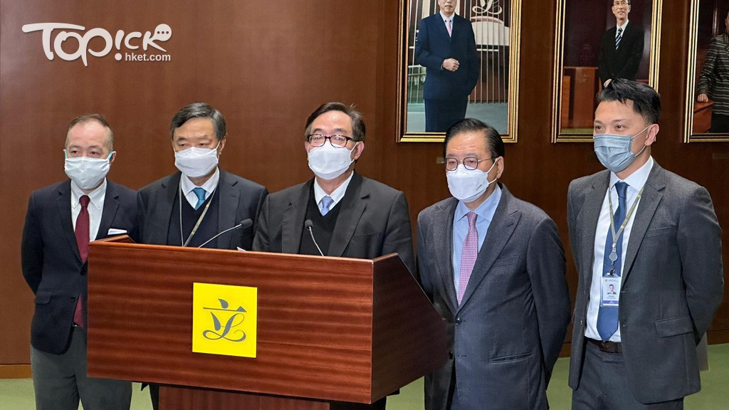 經民聯表示，辣招完成歷史任務。 （趙居逸攝）