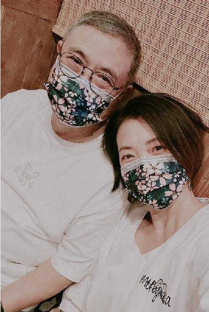 阮大勇對記者坦言對現任太太 Virginia 一見鍾情，記者覺得他實在太可愛了。（被訪者提供）