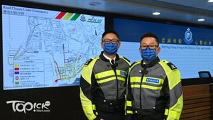 警方公布除夕特別交通安排。(曾耀輝攝)