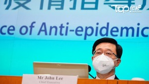 行政長官李家超下午見記者。（資料圖片）