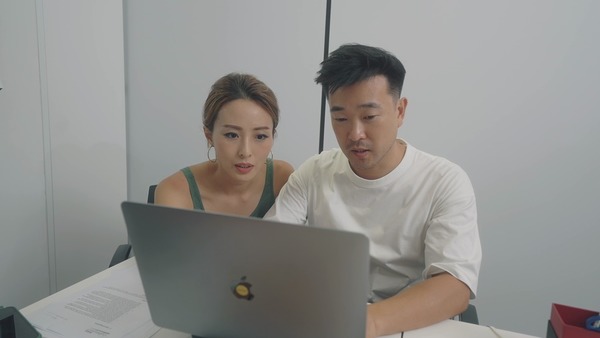 二人相當落力!(影片截圖)