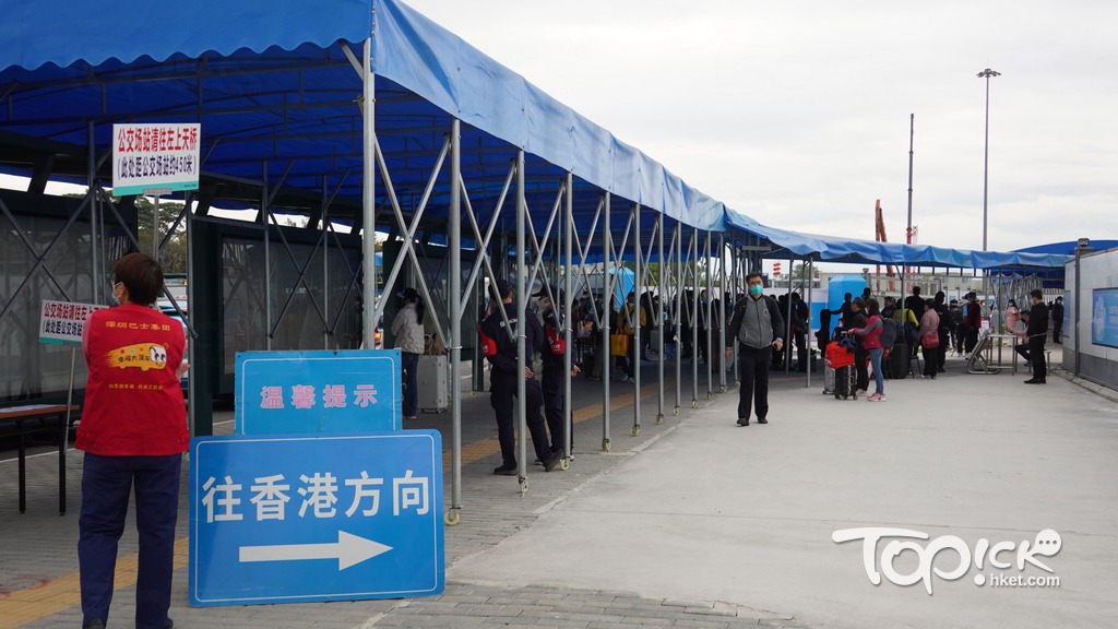 通關兩日，最困擾大家的是核酸檢測。（林宇翔攝）