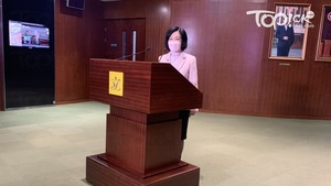 葉劉淑儀認為，黎智英海外律師團隊的行動非常愚蠢。（區綽彥攝)